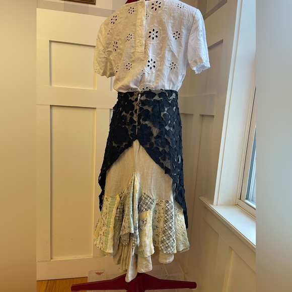 Vintage Cotton/Lace Dagg and Stacey Skirt Size Medium​​ - Picture 3 of 6